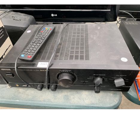 A KENWOOD STEREO INTERGRATED AMPLIFIER 