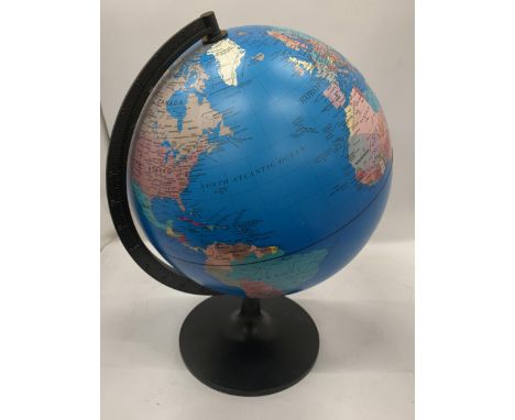 A WORLD GLOBE 