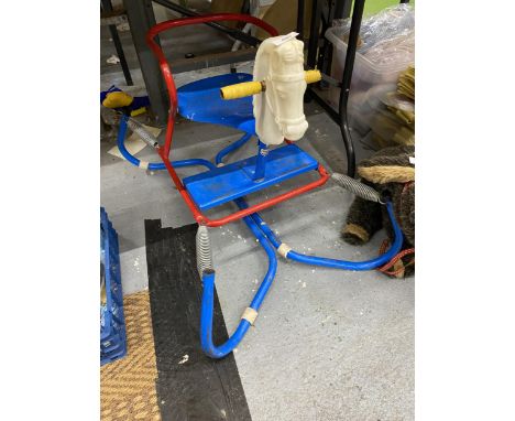 A VINTAGE CHILDREN'S HORSE BOUNCER 