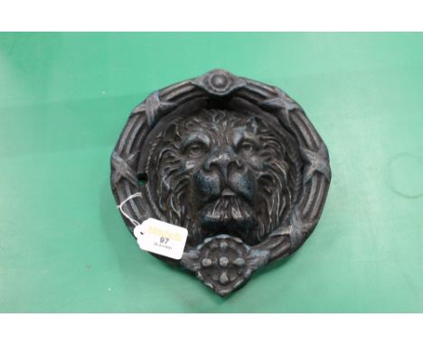 Repro Lion door knocker