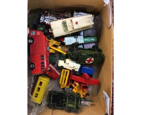 Collection of Die Cast toy cars, Dinky etc.