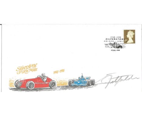 Emerson Fittipaldi Motor Racing driver signed 1998 Silverstone Grand Prix cover, Emerson Fittipaldi is a semi-retired Brazili