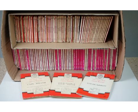 A large collection of approx seventy vintage ordnance survey maps. 