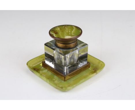 Vintage bakelite inkwell 