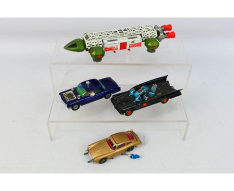 Dinky Toys - Corgi Toys - A small unboxed group of playworn TV / Film related diecast model vehicles. Lot consists of Dinky T