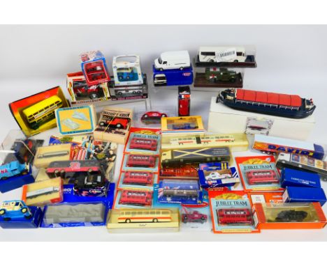 Corgi - Britians - Carven -  LDV - A collection of over 30 diecast models in varying scales that include 6 boxes Corgi cars i