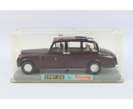 Spot-On - A boxed diecast Spot-On #250 'Royal Occasion' Rolls Royce. The battery operated model in maroon with chrome trim an