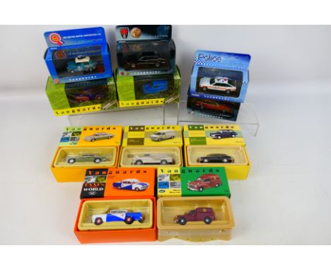 Vanguards - 11 boxed diecast model cars from various Vanguard ranges. Lot includes Vanguards Limited Edition VA02514 Austin M