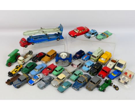 Dinky Toys - Corgi Toys - Matchbox - Other - Over 30 unboxed playworn diecast model vehicles. Lot includes Corgi Toys Chevrol