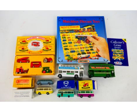 Matchbox - Husky - Corgi - A large hardback book; Collecting Matchbox Diecast Toys The First 40 Years, a boxed 40th Anniversa