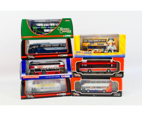 Creative Master Northcord - Corgi Original Omnibus - 7 x limited edition bus models in 1:76 scale including Scania Irizar Gre