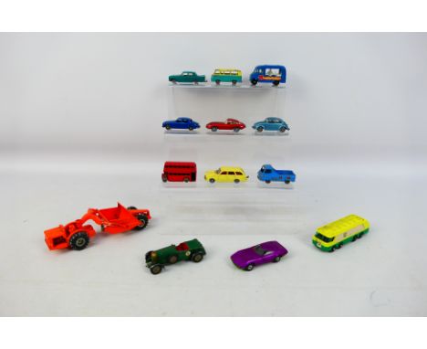 Matchbox - An unboxed collection of Matchbox diecast model vehicles mainly Regular Wheels. Lot includes Matchbox RW #32 Jagua