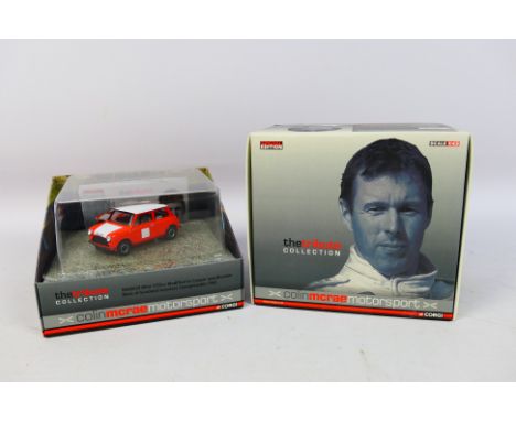 Corgi - A boxed Special Edition 'Colin McRae Motorsport - The Tribute Collection' VA02529 Mini 1275cc modified to Cooper spec