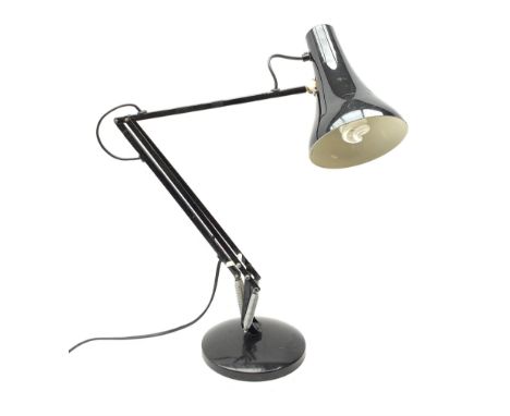 Black Anglepoise desk lamp, stamped Anglepoise Lighting LtdClick here to view further images, condition reports, sale times &