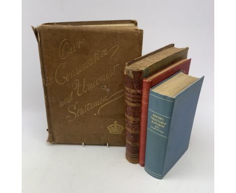 Our Conservative and Unionist Statesmen. Ndc1900; Miles W.J.: Modern Practical Farriery; Rhind William: A History of The Vege