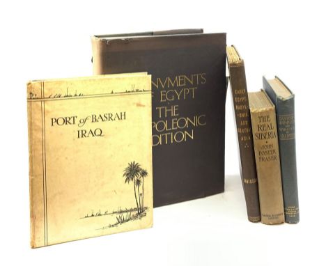 Monuments of Egypt. The Napoleonic Edition. 1927 Princeton Architectural Press facsimile of the 1809 edition, with dustjacket