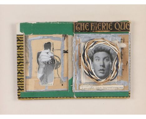 Dale Mann (20th Century British), "Frankie Howerd 'The Faerie Queen'", mixed media, signed, titled and dated '98 verso, house