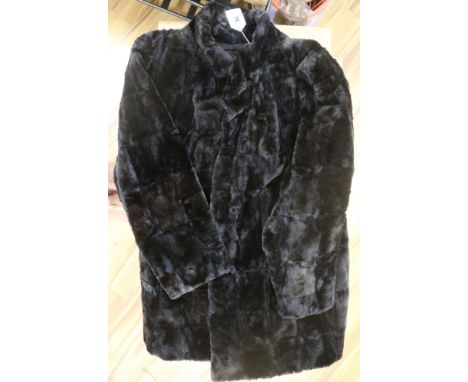 A brown mole skin jacket