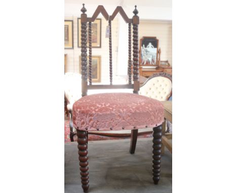 A bobbin twist nursing chair