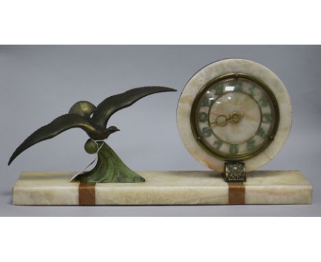 An Art Deco clock