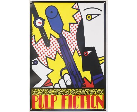Pulp Fiction (R-2011) Polish commercial poster, directed by Quentin Tarantino, artwork by Andrzej Krajewski, rolled, 27 x 39 