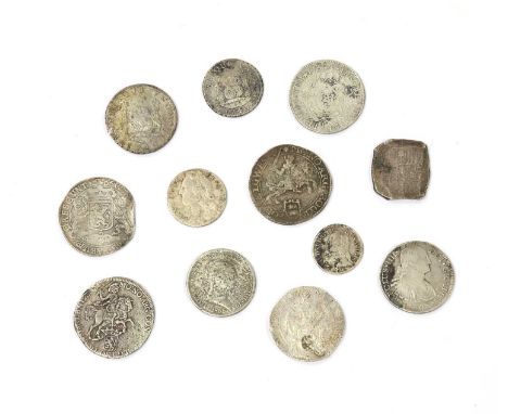 Coins, World, a collection of shipwreck coins comprising for the Hollandia wreck, a Philip V 8 Reales, 1740, Mexico City Mint