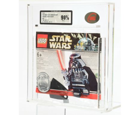 Lego Star Wars 10th Anniversary Chrome Darth Vader 2008 item 4547551 UKG Graded 90% Gold. See photo.