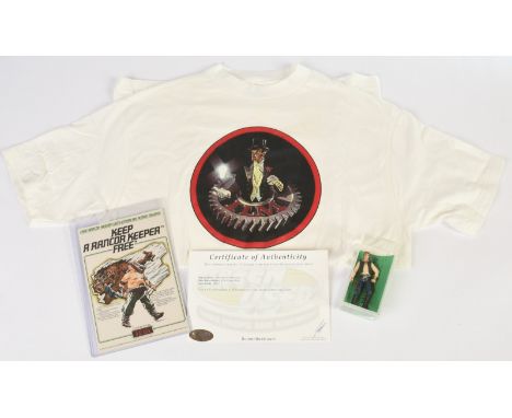 ILM (Industrial Light &amp; Magic) Employees T-Shirt with Certificate of Authenticity with Hasbro Standard modern Han Solo fi