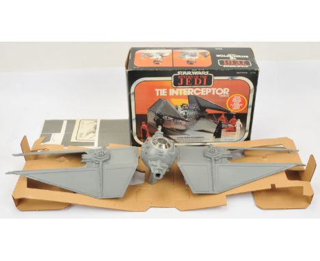 Kenner Star Wars TIE Interceptor vintage Return of the Jedi, Near Mint complete UNUSED, within Good to excellent packaging