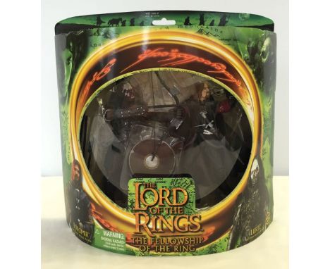 A boxed Lord of the Rings twin playset - Boromir & Lurtz from 'The Fellowship of the Ring'.