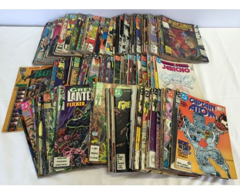 Approx 180 comic books published by DC Comics to include Teen Titans, Green Lantern, Captain Atom, a full set of Millenium an