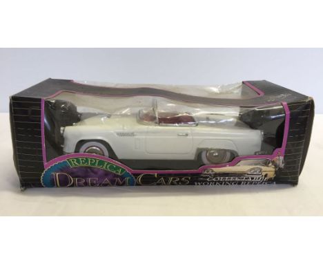 A boxed tinplate 1950s style car 
'Replica Dream Cars' by PMS. Approx 1:18 scale.