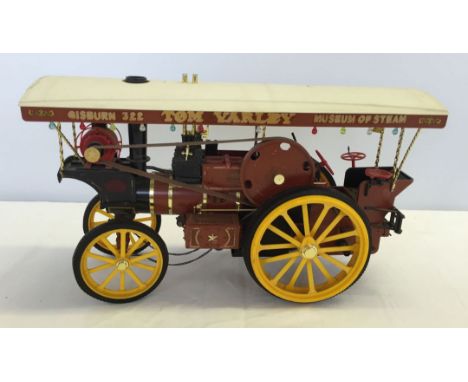 A large plastic model of a Steam Tractor.