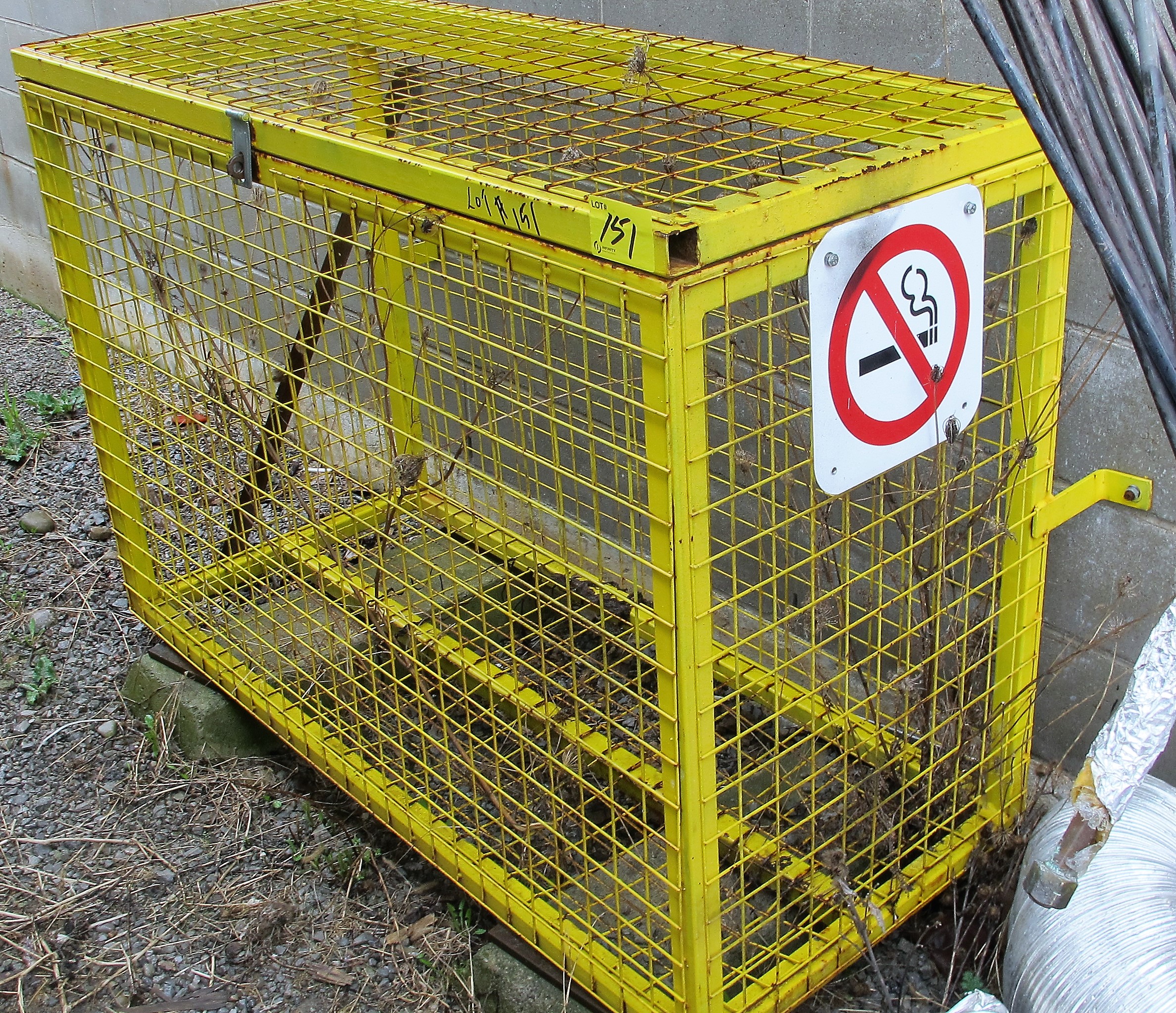 PROPANE STORAGE CAGE