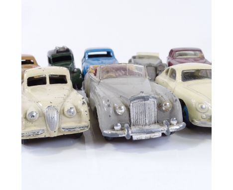 A group of Vintage die cast vehicles, mainly Dinky 
