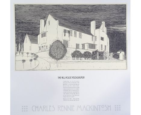 Charles Rennie Mackintosh, collector's portfolio edition of architectural heritage prints 
