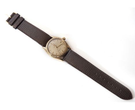 A 18CT ROLEX OYSTER PERPETUAL - CHRONOMETER