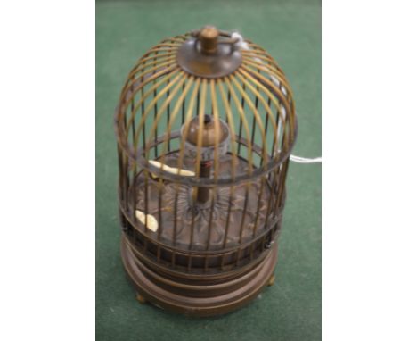 A singing bird clock (AF).