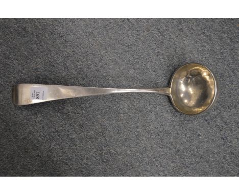 A continental white metal ladle.