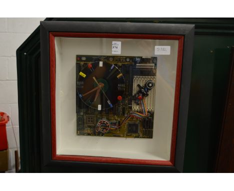 An unusual wall clock.
