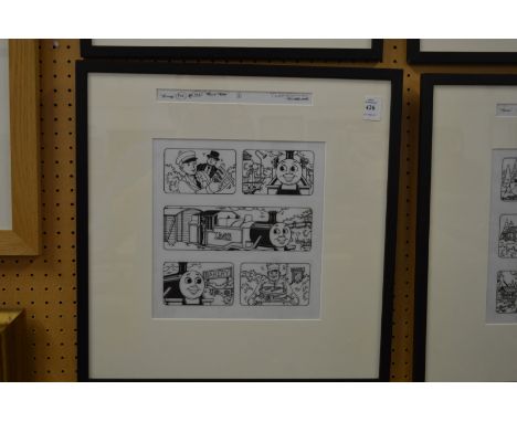 Tim Marwood, original illustration for Thomas the Tank Engine.