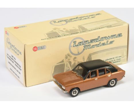 Lansdowne Models (Brooklin) LDM35X 1971 Hillman Avenger GLS (Tangerine Metallic/Black Roof) - 1 of 250 - Mint in Near Mint bo