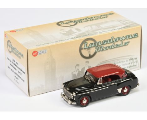 Lansdowne Models (Brooklin) LDM107X 1955 Hillman Californian "Spa Croft Models 30th Anniversary" (Pippin Red/Black) - 1 of 10