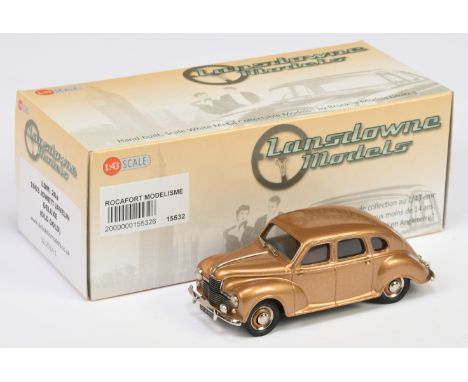 Lansdowne Models (Brooklin) LDM26A 1953 Jowett Javelin Deluxe (Old Gold) - Mint in Near Mint box.&nbsp;