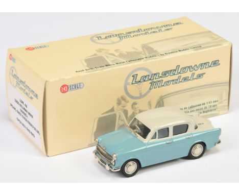 Lansdowne Models (Brooklin) &nbsp;LDM.48 1956 Hillman Minx Series 1 (Pearl Grey Over Fiesta Blue) - Mint in Near Mint box.