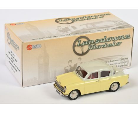 Lansdowne Models (Brooklin) LDM48A 1956 Hillman Minx Series 1 (Pearl Grey over April Yellow) - Mint in Near Mint box.