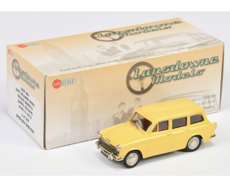 Lansdowne Models (Brooklin) LDM88X 1957 Hillman Minx Estate Series 1 (WMTC 2011) (April Yellow) - 1 of 105 models -&nbsp; Min