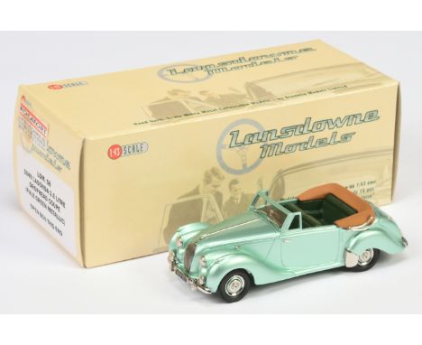 Lansdowne Models (Brooklin) LDM58 1949 Lagonda 2.6 Litre Drophead Coupe (Pale Green Metallic) - Mint in Near Mint box.