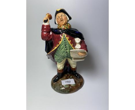 A ROYAL DOULTON 'TOWN CRIER' HN2119 CERAMIC FIGURE 