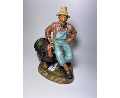 A ROYAL DOULTON 'THANKSGIVING' HN2446 CERAMIC CHARACTER FIGURE 